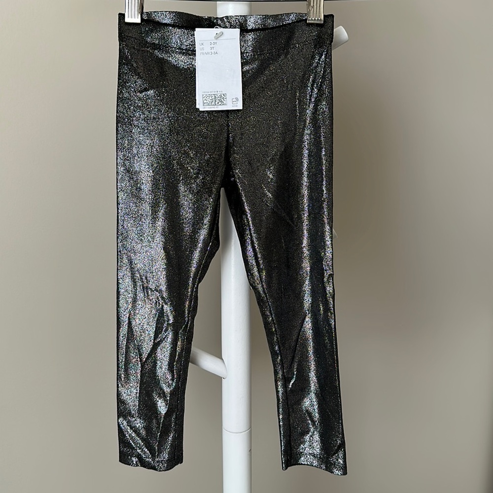 ✨NEW H&M Shimmery Leggings 3T